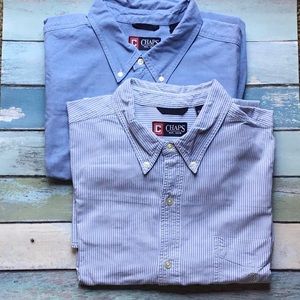 Chaps Big & Tall casual Shirts Bundle of 2